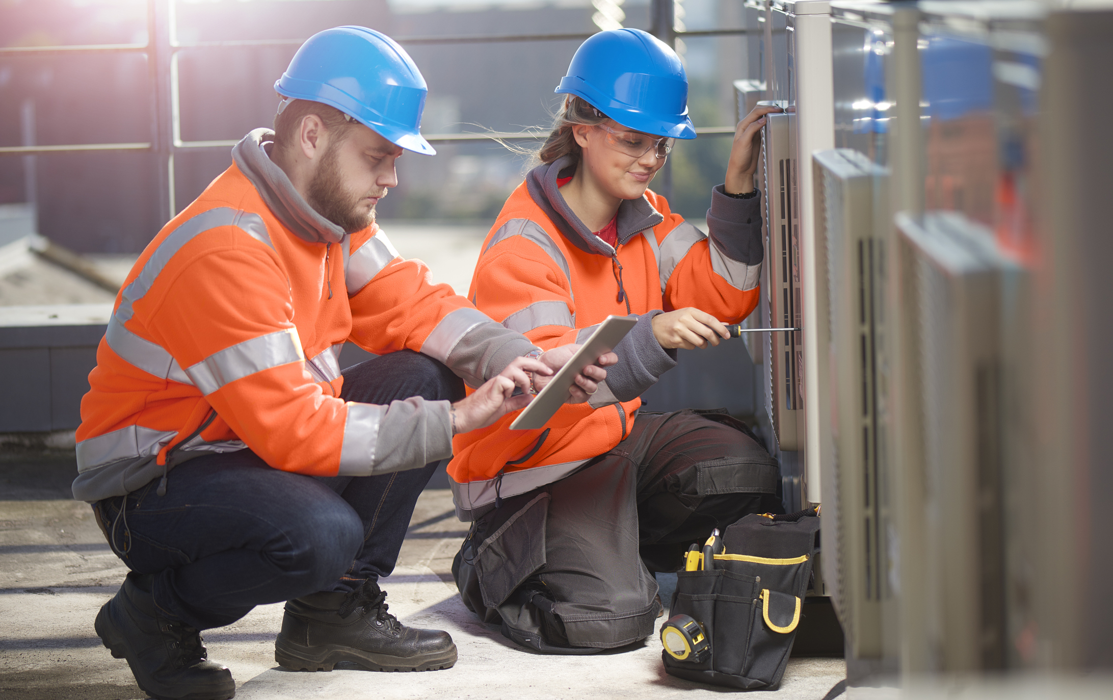 Mobile workforce solutions and fleet management for HVAC, Plumbing & Mechanical businesses