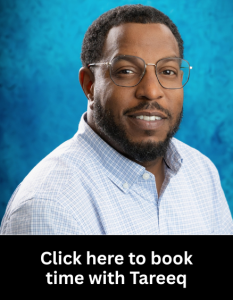 Click here to book a time with Tareeq, Nuvo Solutions